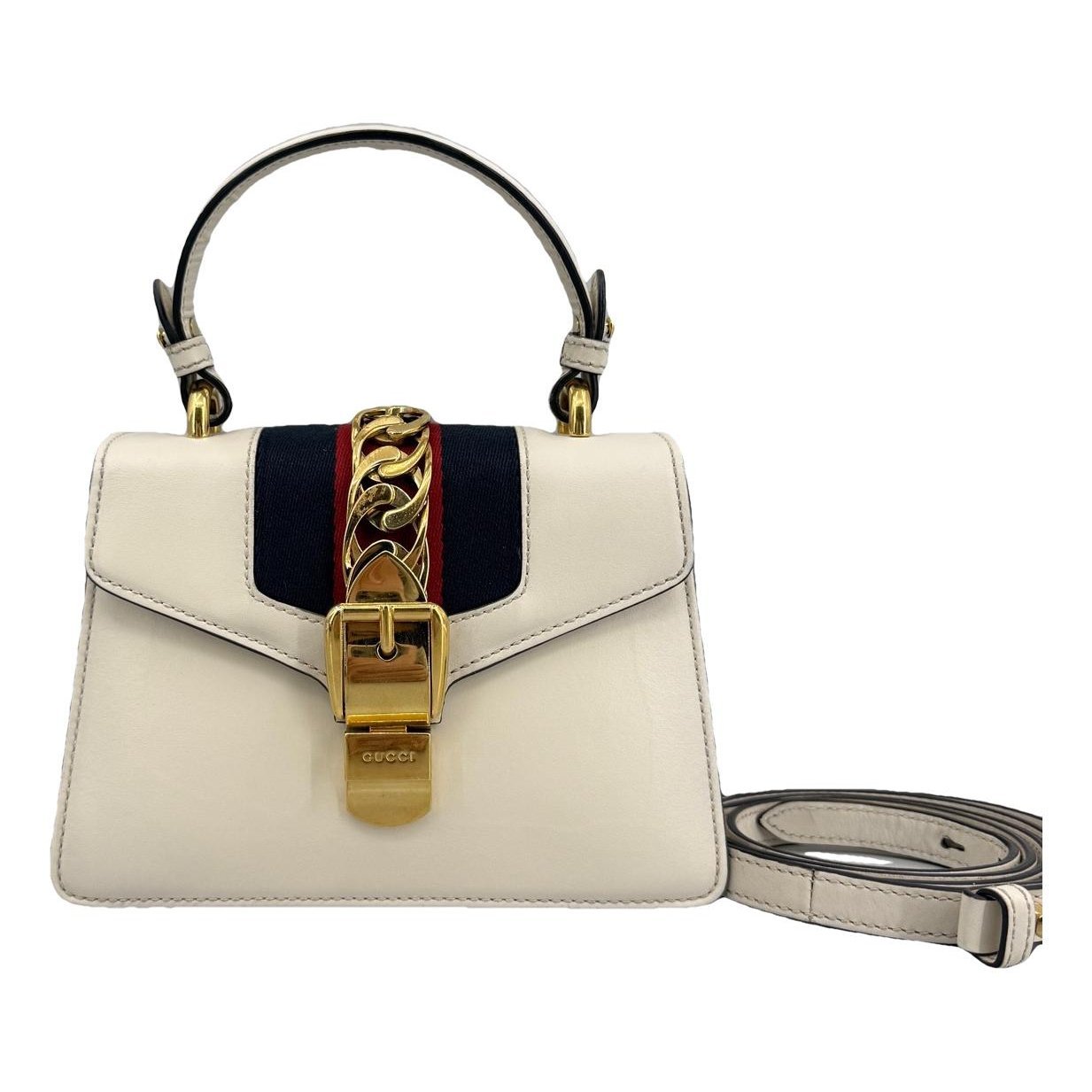 Sylvie Top Handle leather handbag