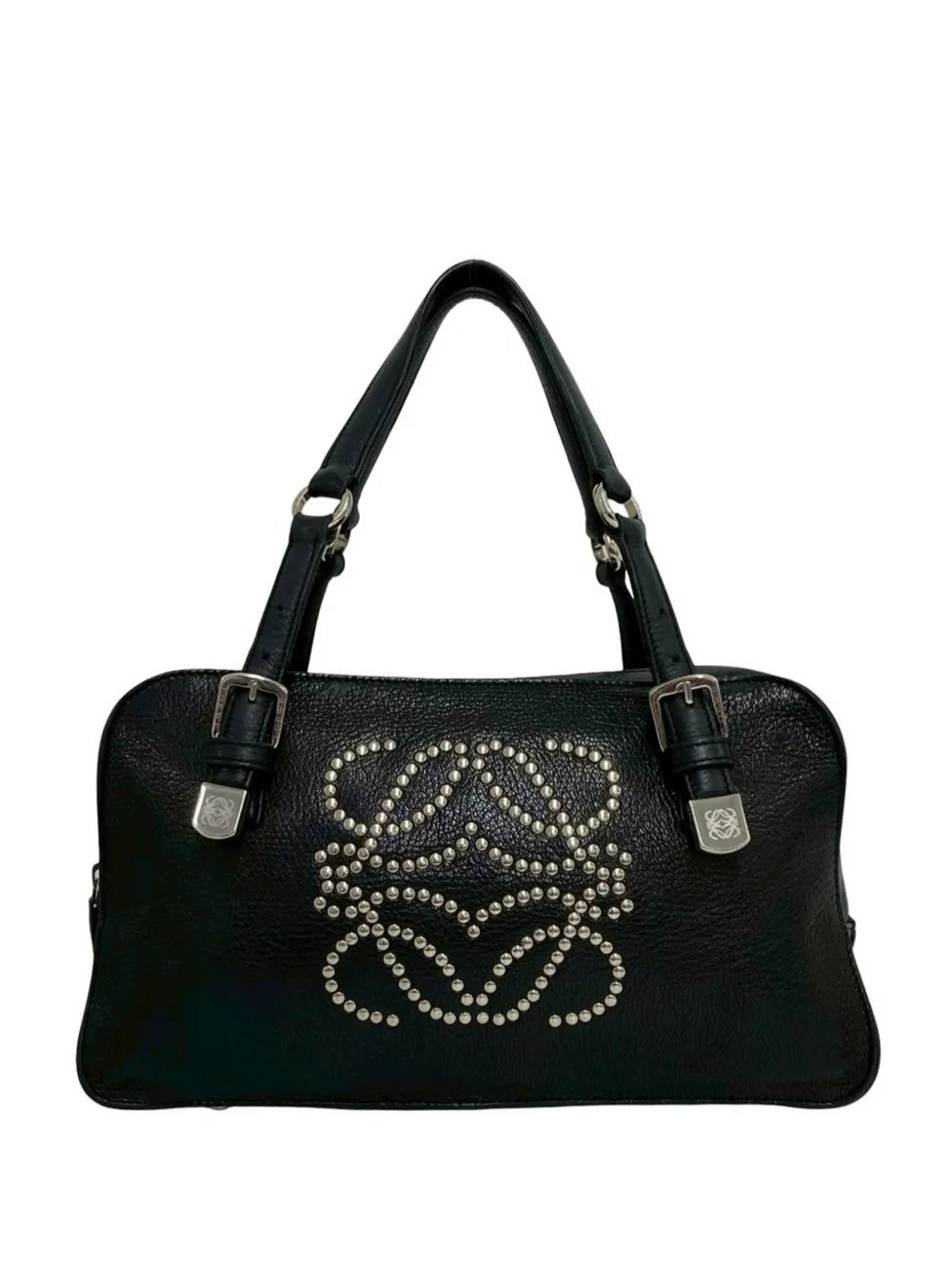 2010-2026 Leather Studded Anagram handbag