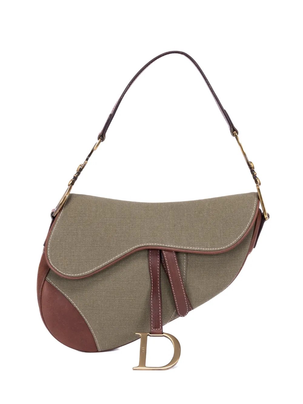 canvas saddle bag