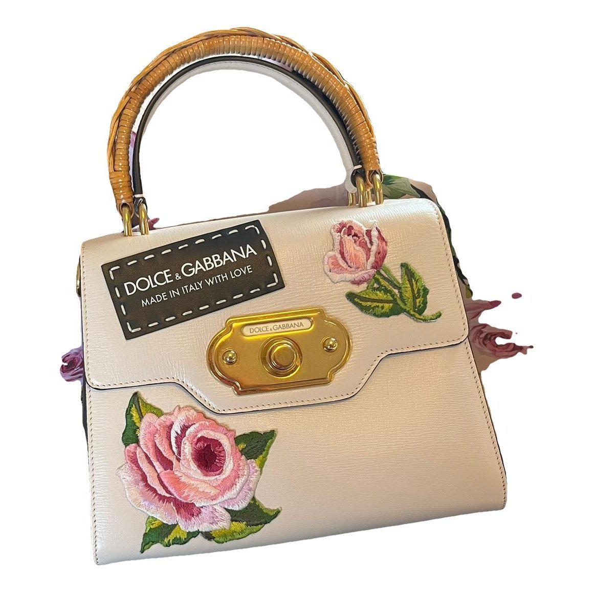 Dolce & Gabbana Welcome leather handbag