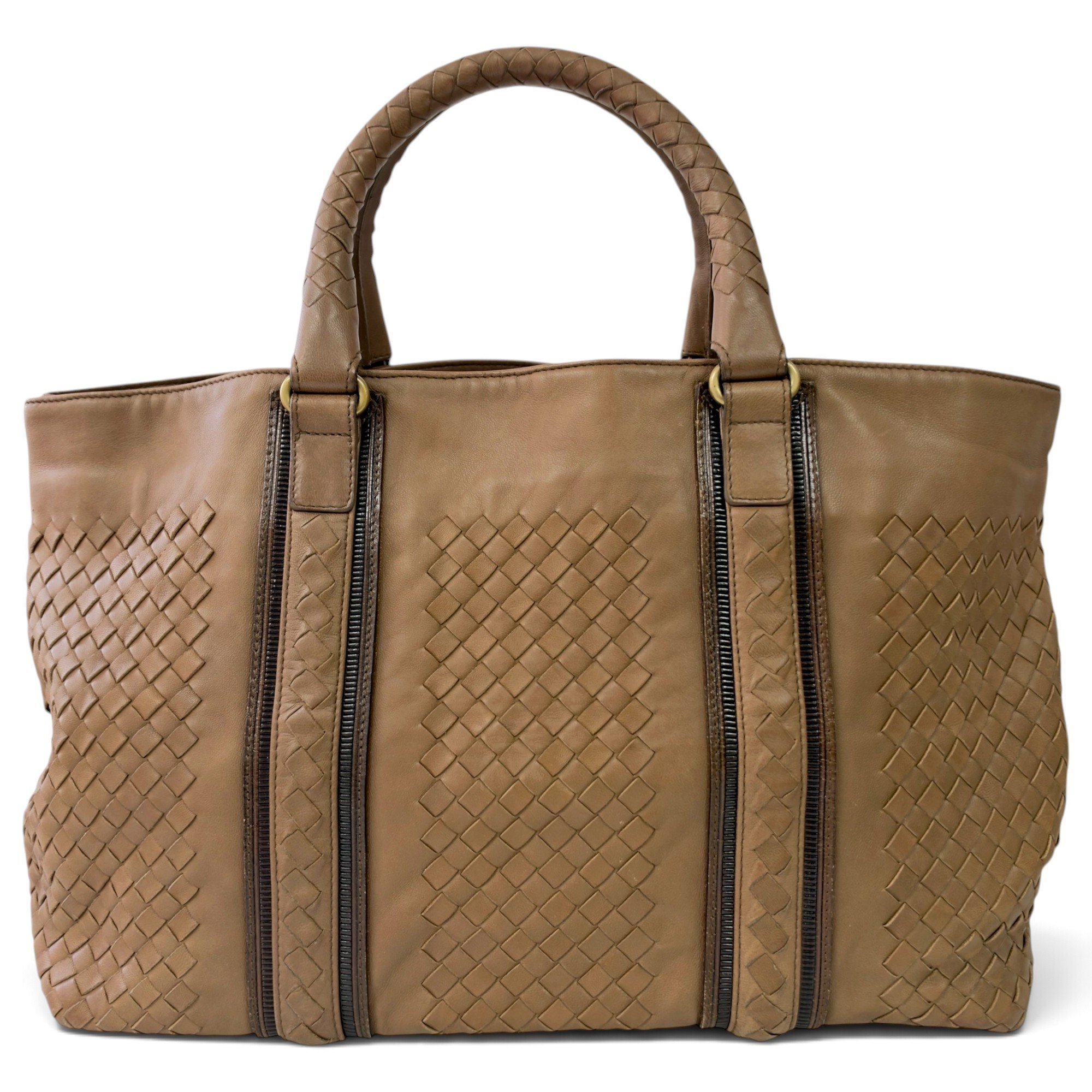 Leather handbag