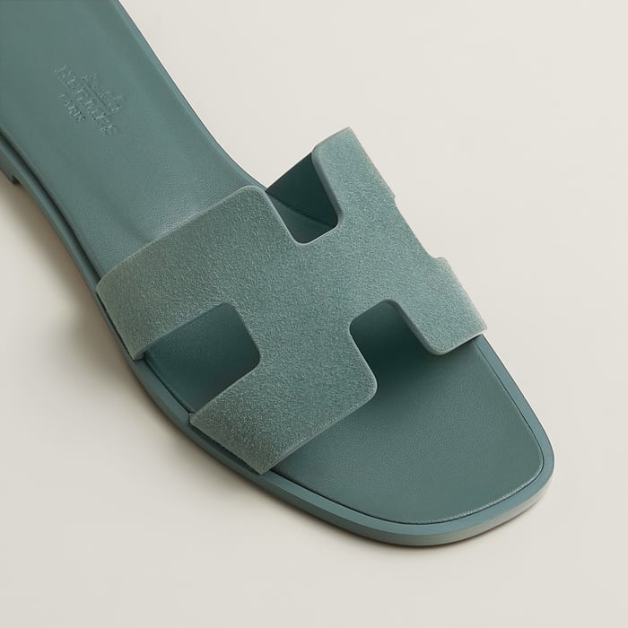 Bleu Tonnerre Oran Sandal