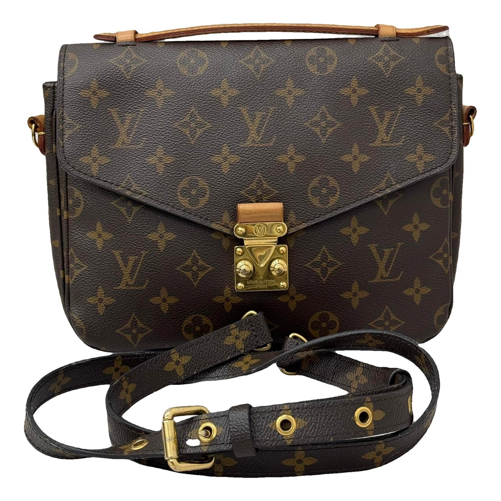 Metis leather handbag