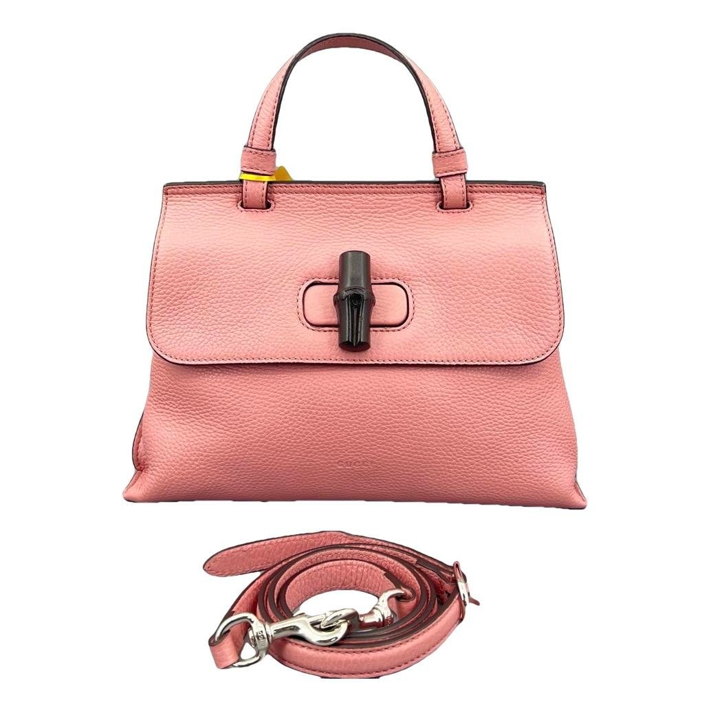 Bamboo Daily Top Handle leather handbag