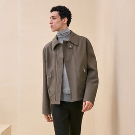 Straight cut jacket