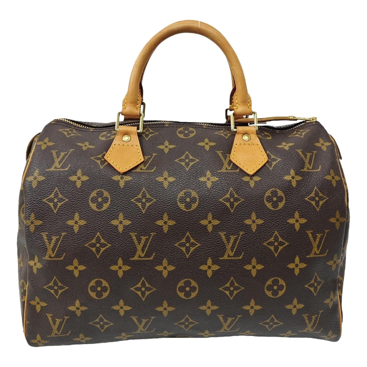 Nano Speedy / Mini HL leather handbag