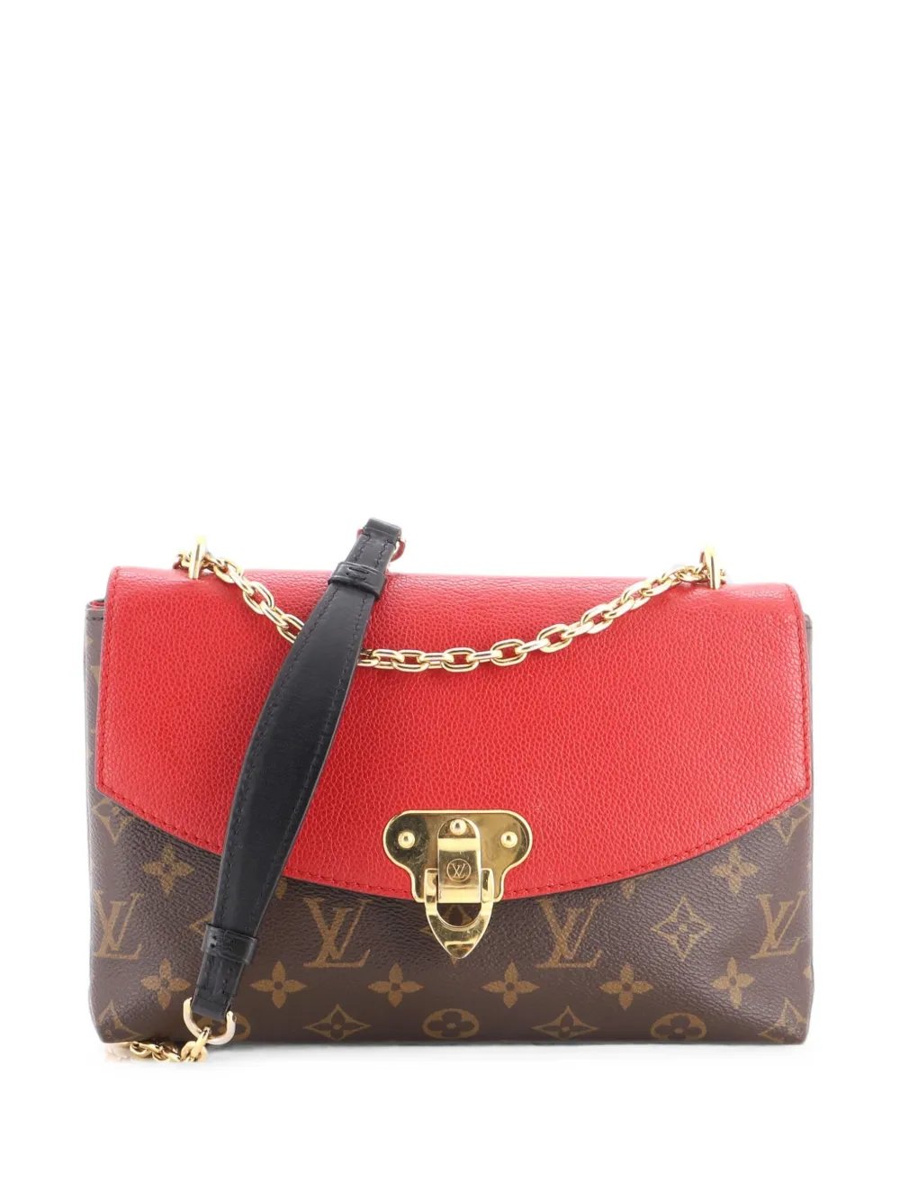 Saint Placide Handbag Monogram Canvas and Leather shoulder bag