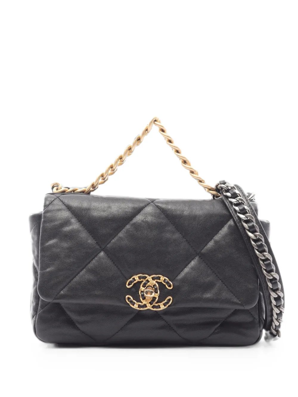 2019 19 Dizeneuf matelasse shoulder bag