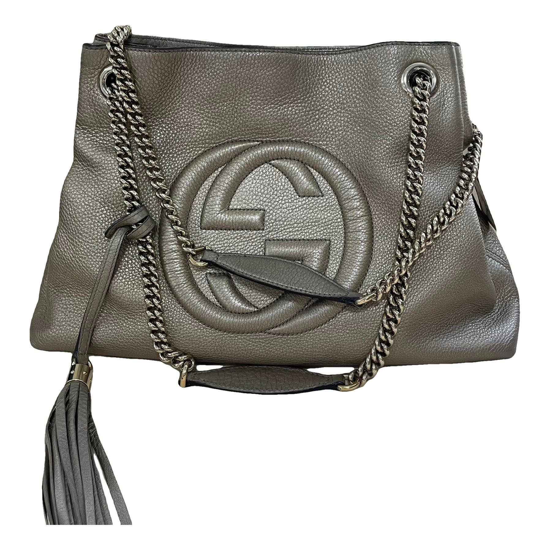 Leather handbag