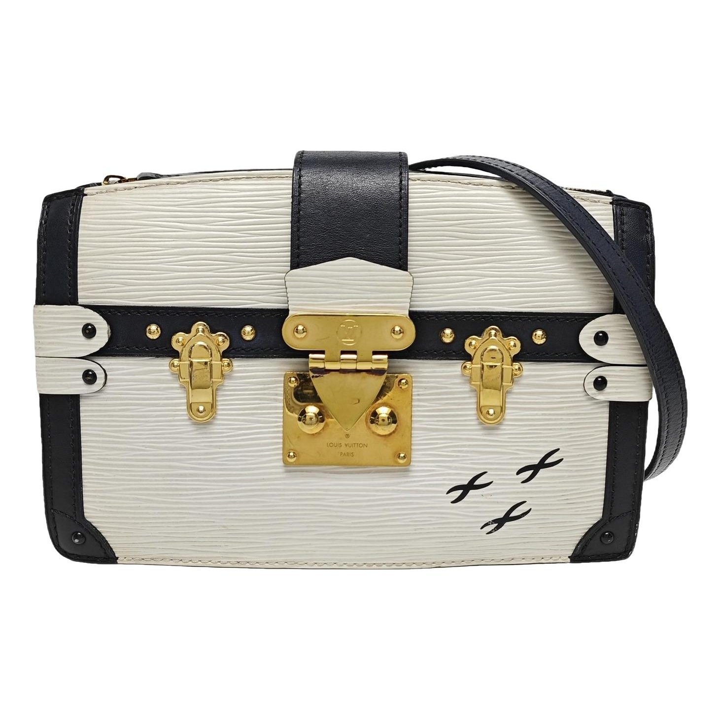 City Trunk leather handbag