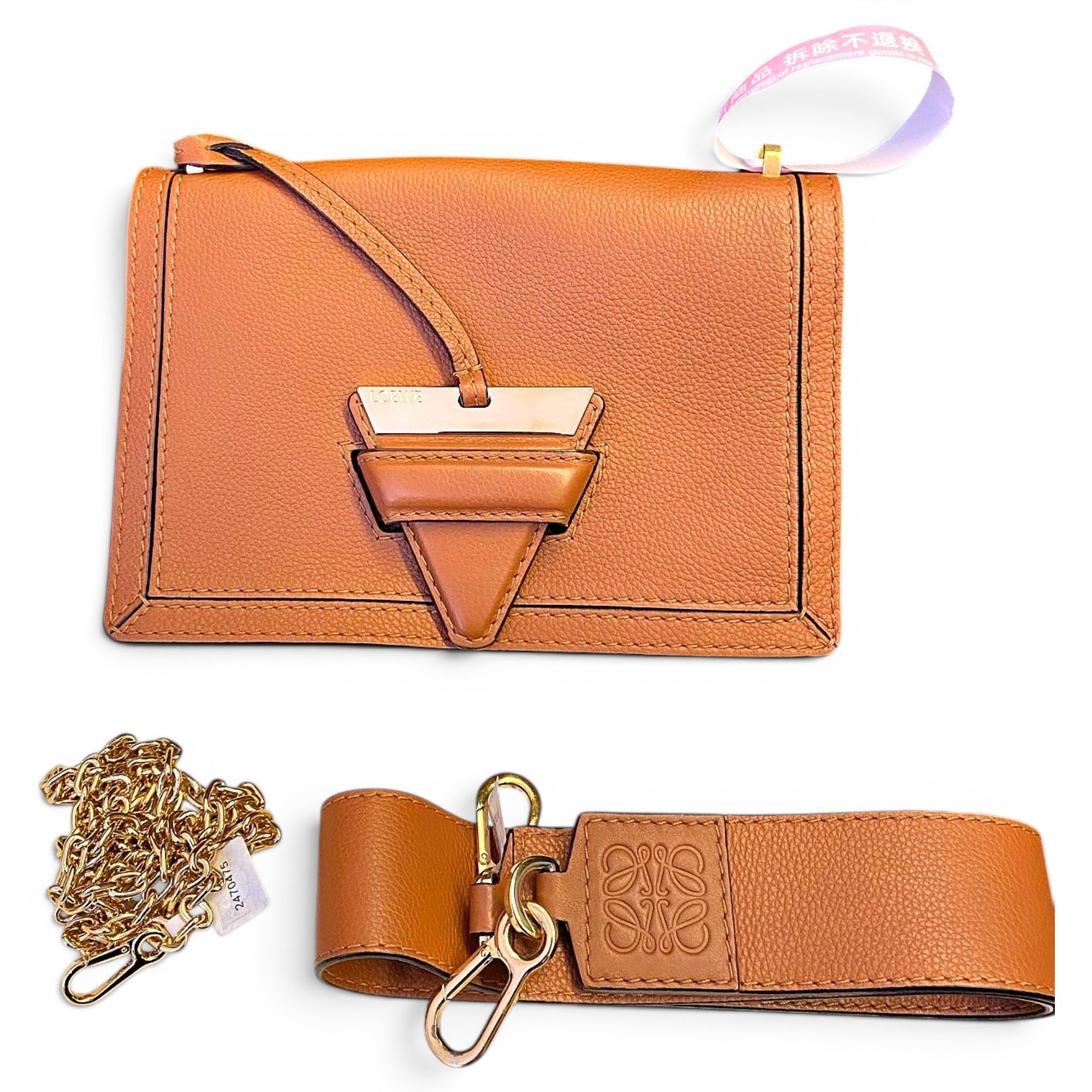 Barcelona leather handbag