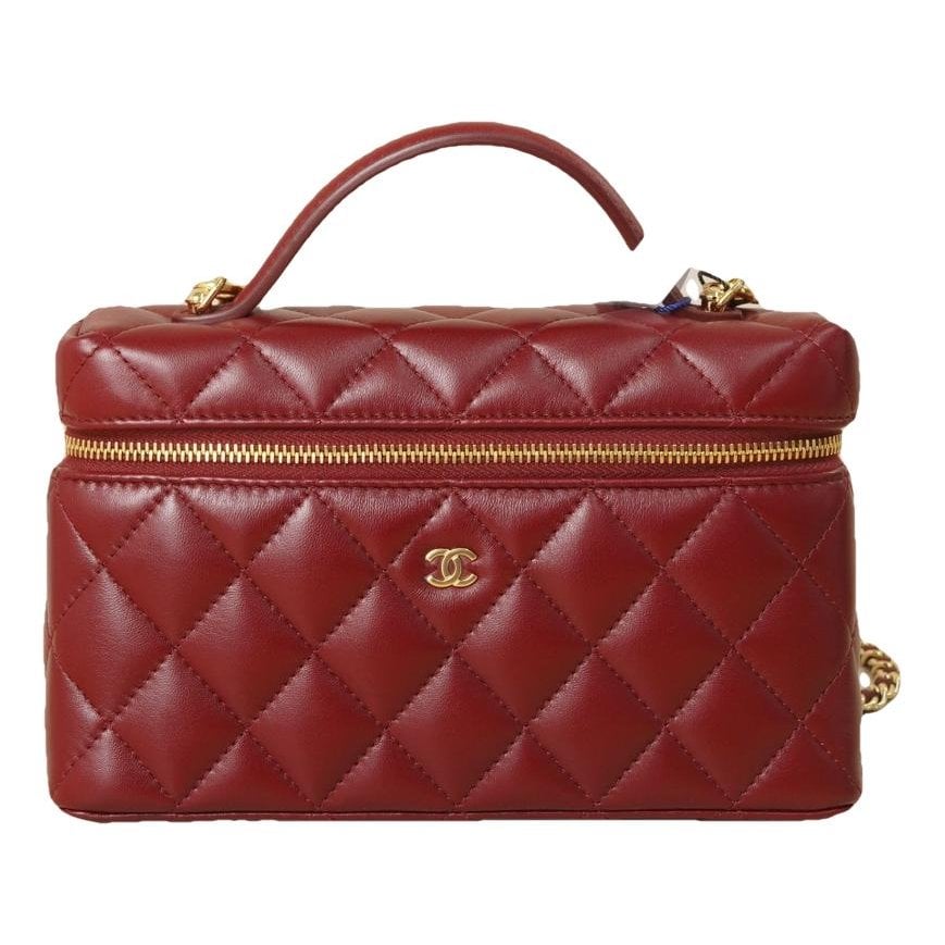 Leather crossbody bag