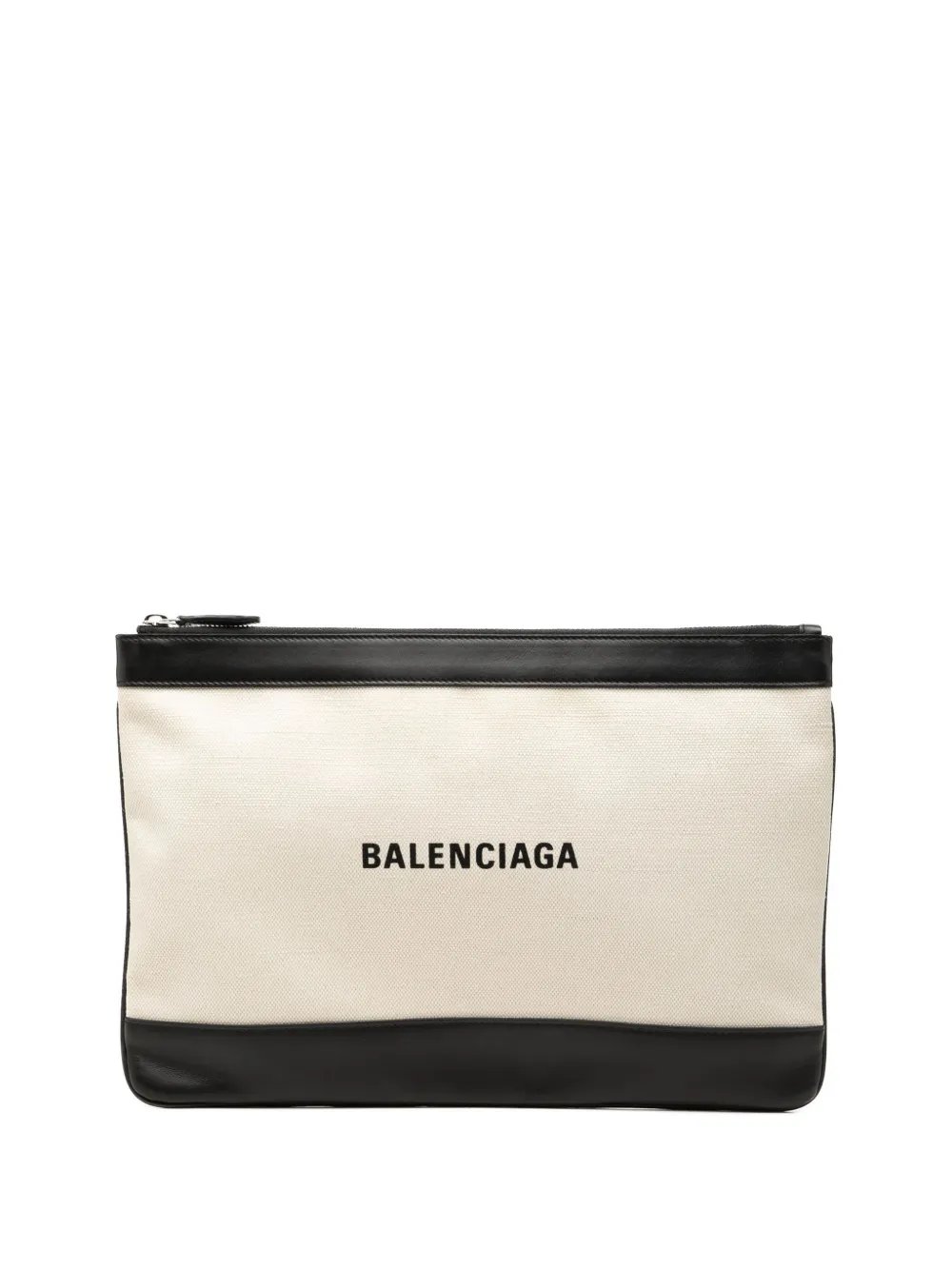 2019 Canvas Navy Clip M clutch bag