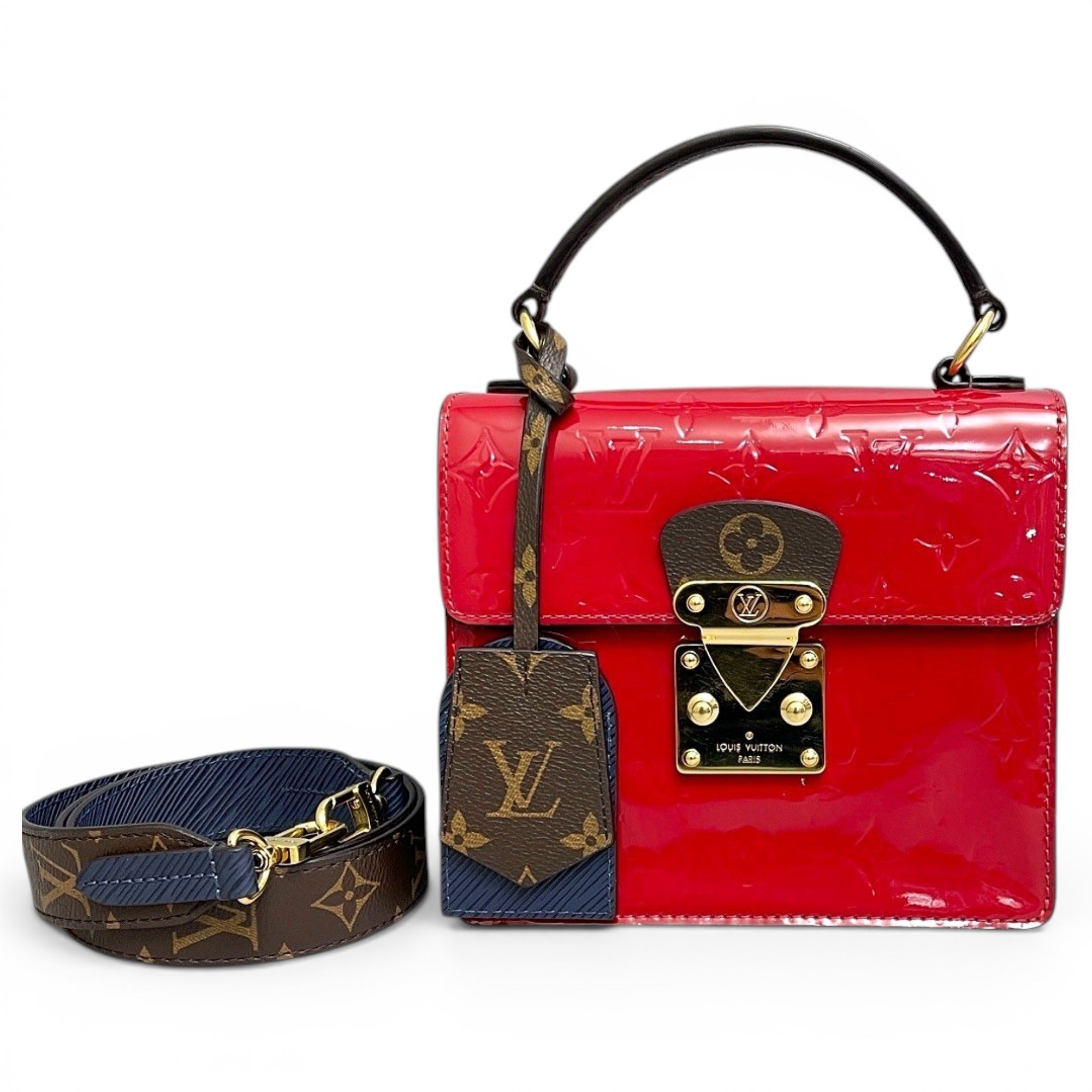Spring street leather handbag