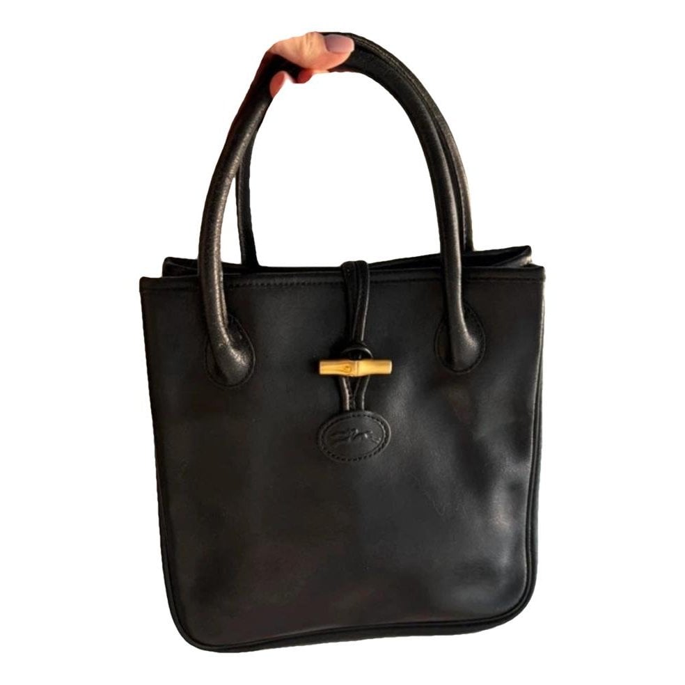Roseau leather handbag