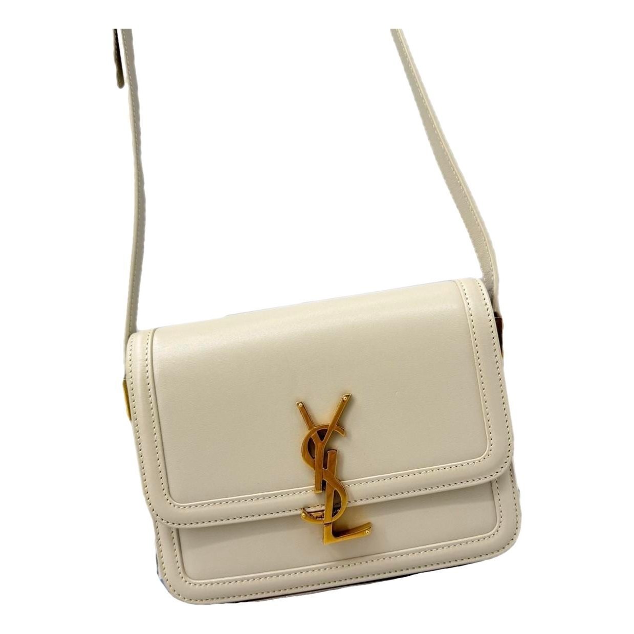 Solférino leather handbag