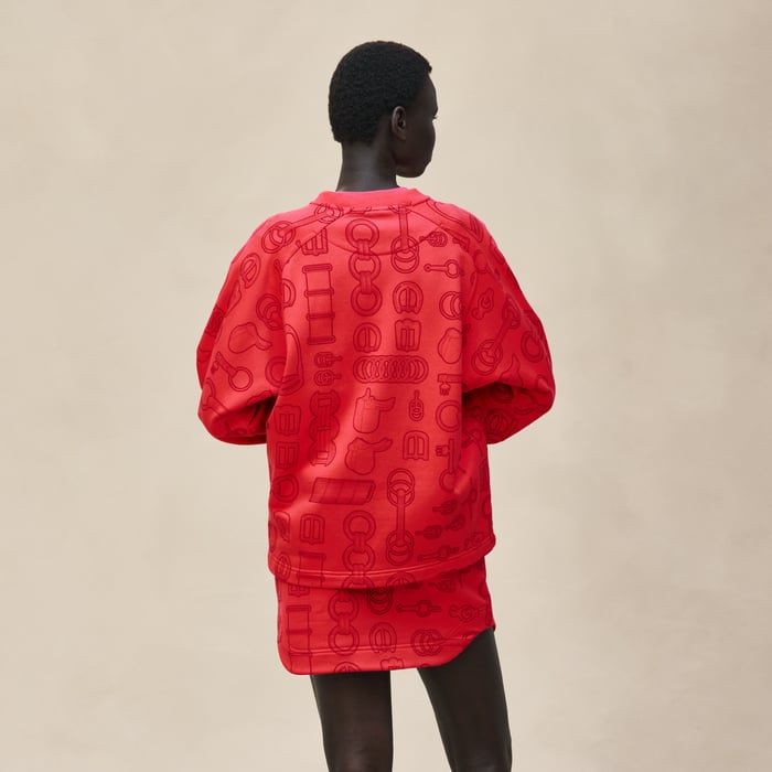 Rose Pivoine "Cahier Du Colporteur" Sweatshirt