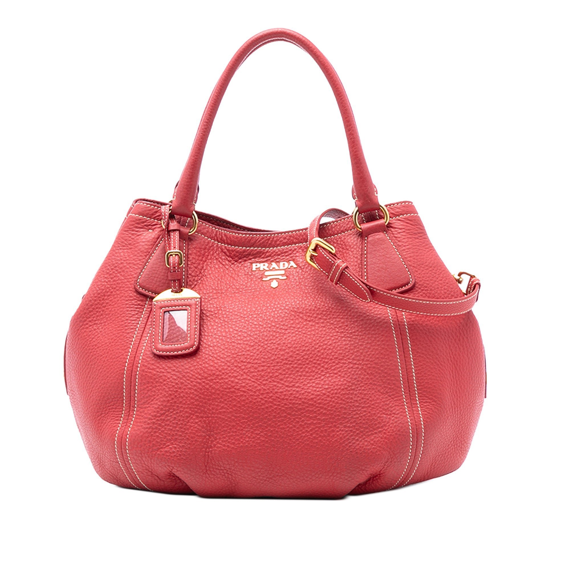 Leather tote