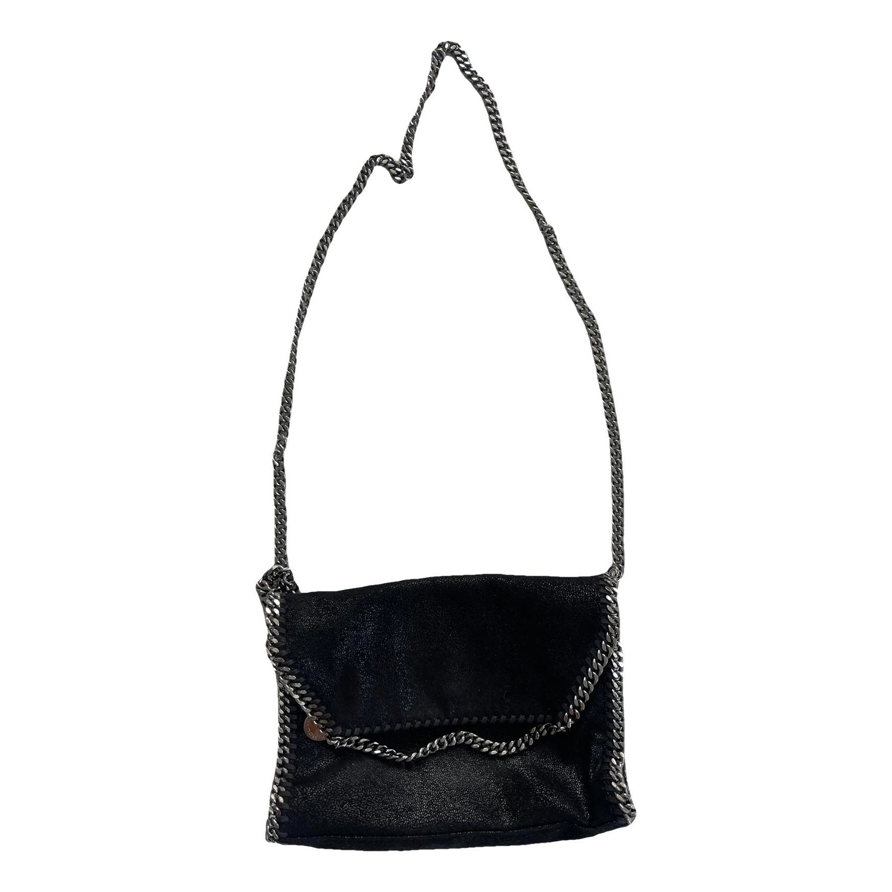 Falabella vegan leather clutch bag