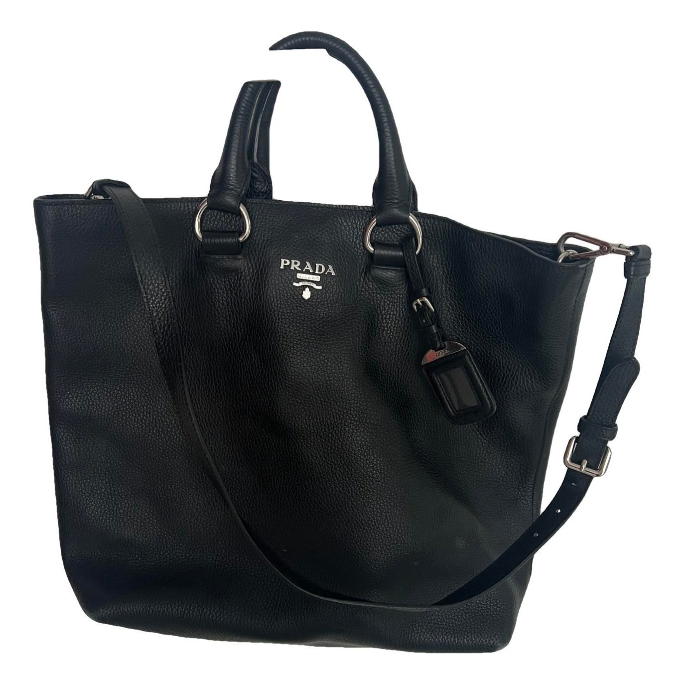 Leather tote