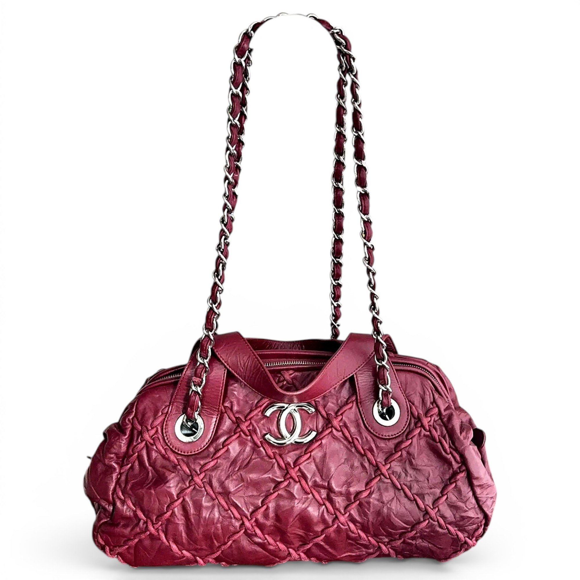 Leather handbag