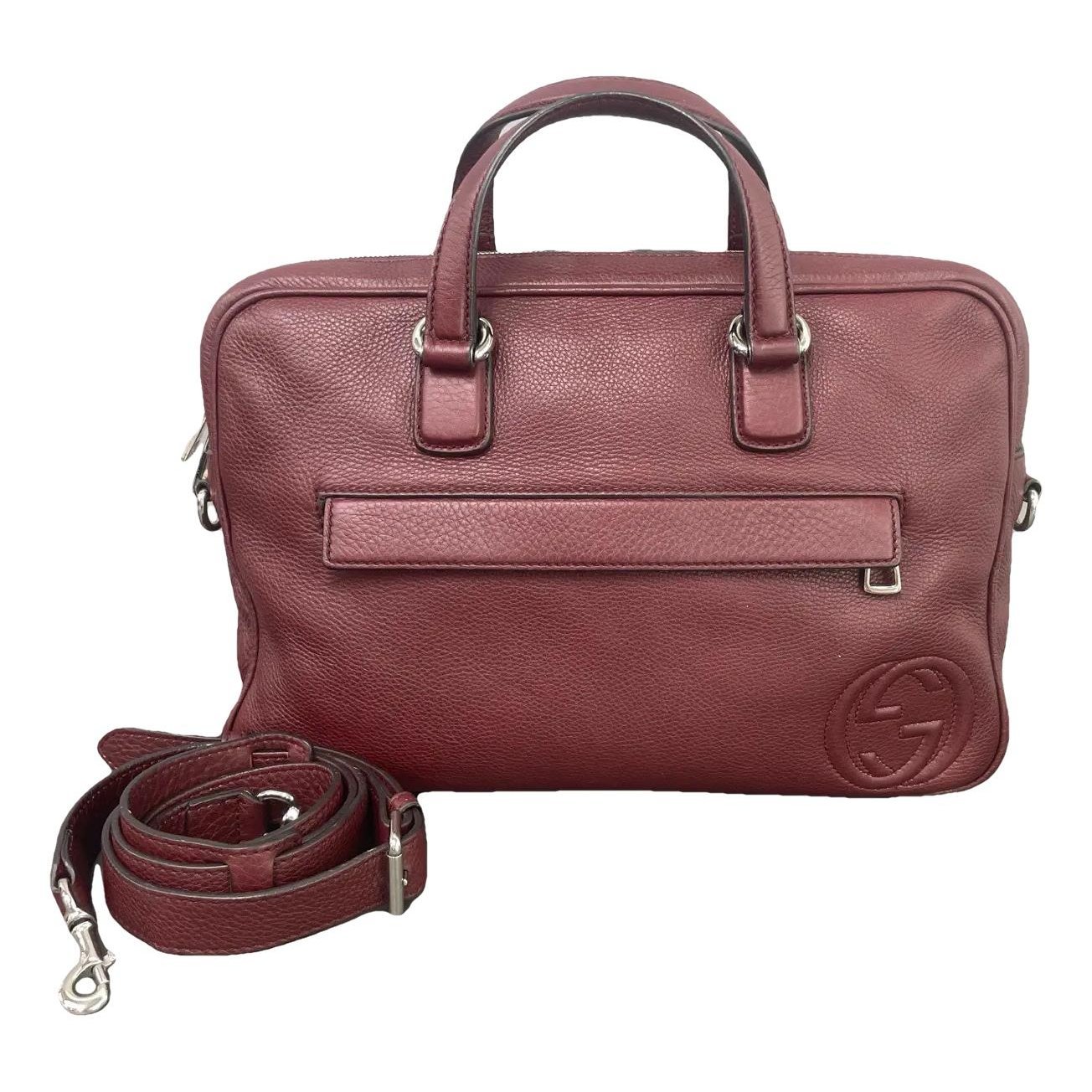 Leather crossbody bag