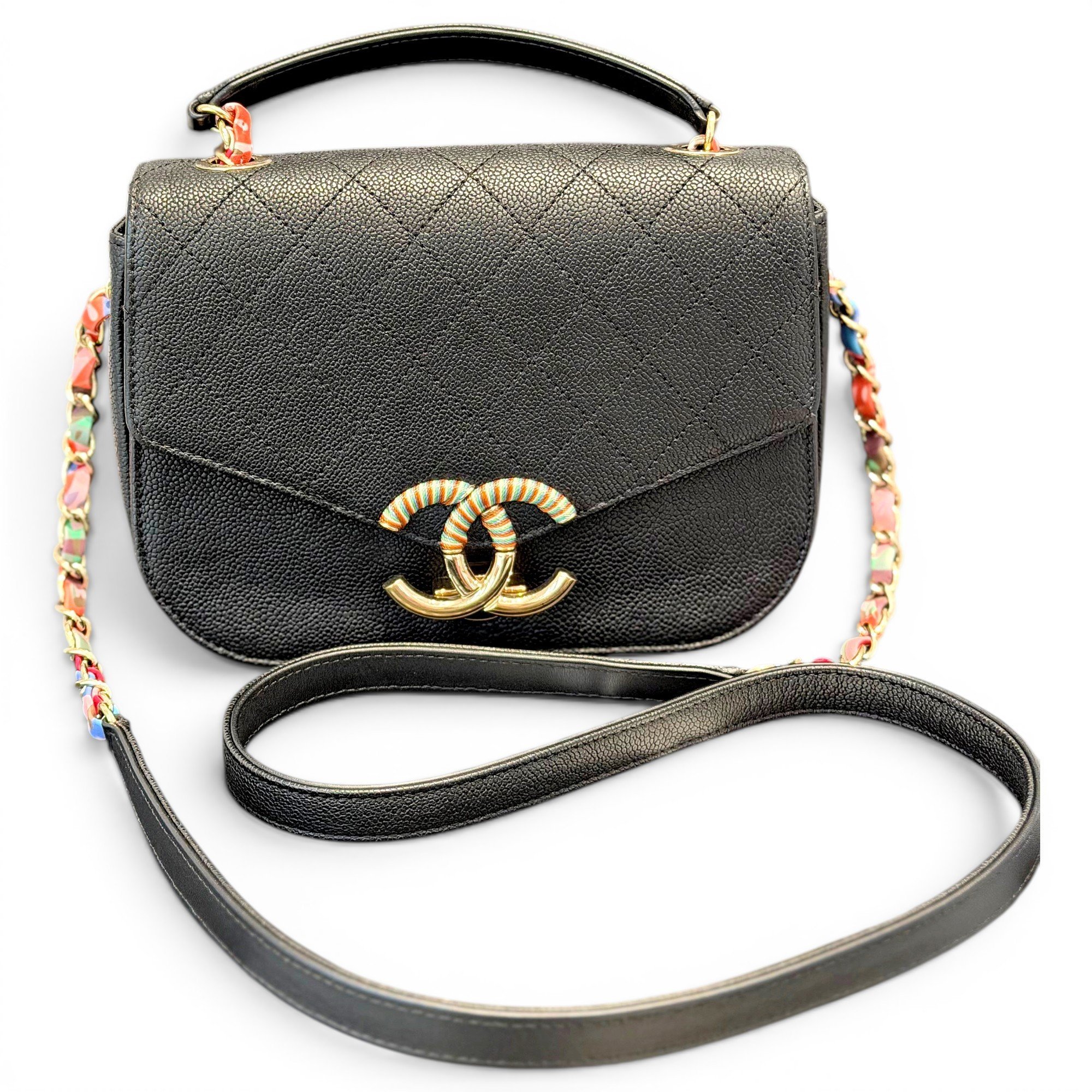 Coco Curve leather handbag