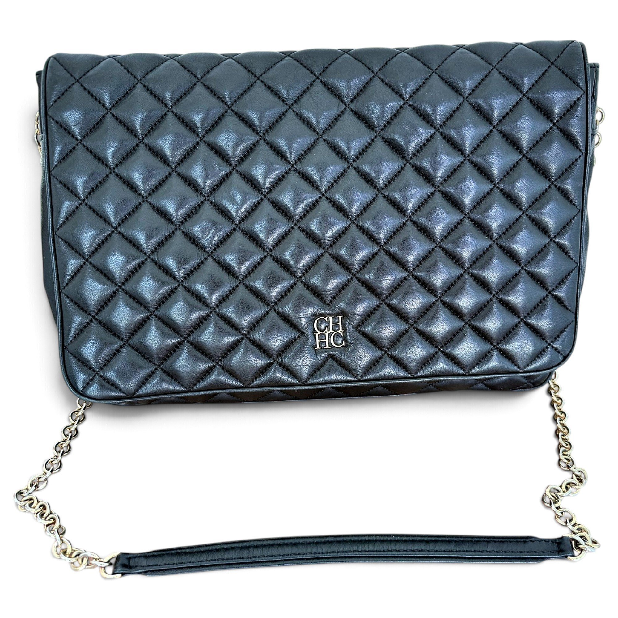 Carolina Herrera Leather clutch bag