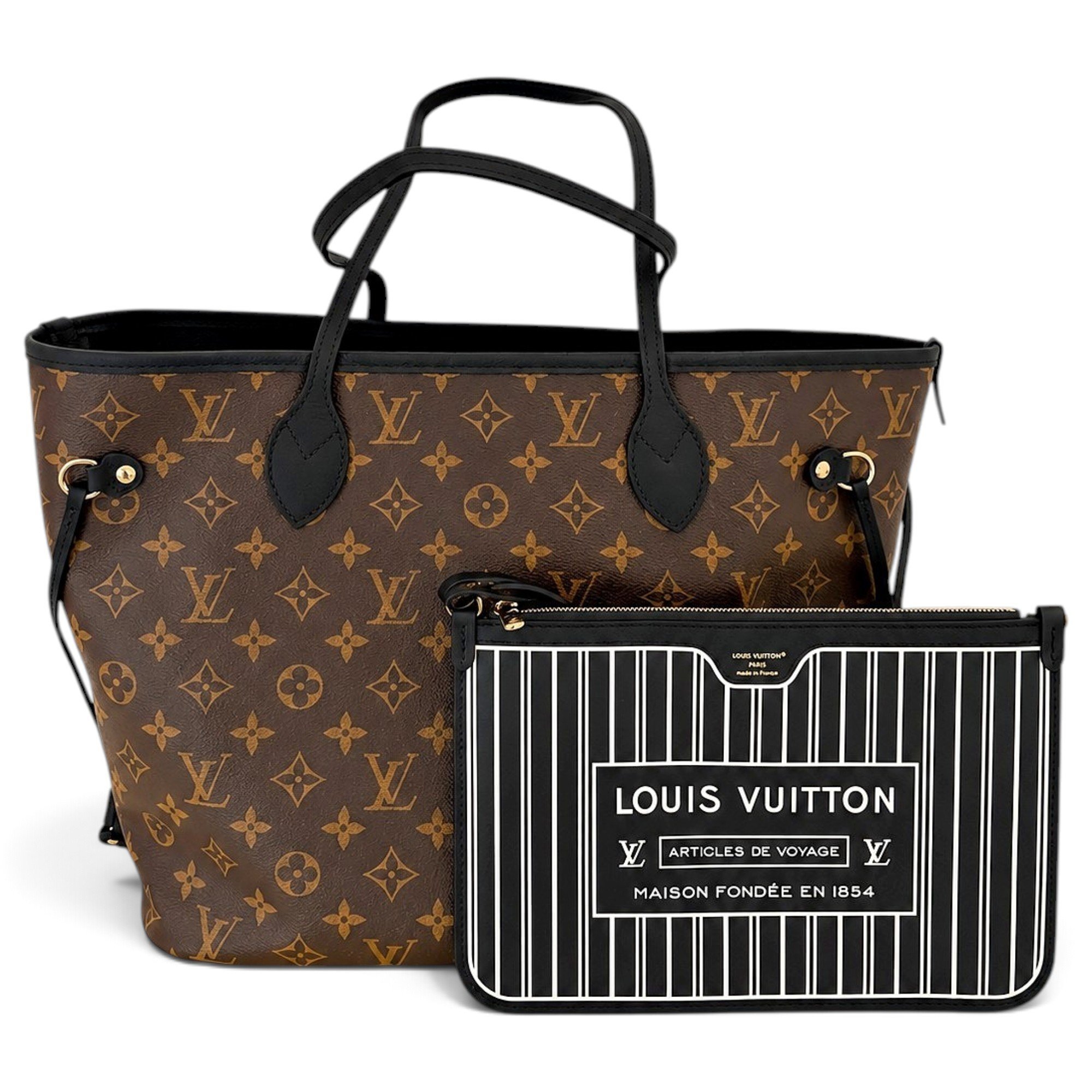 Neverfull leather tote