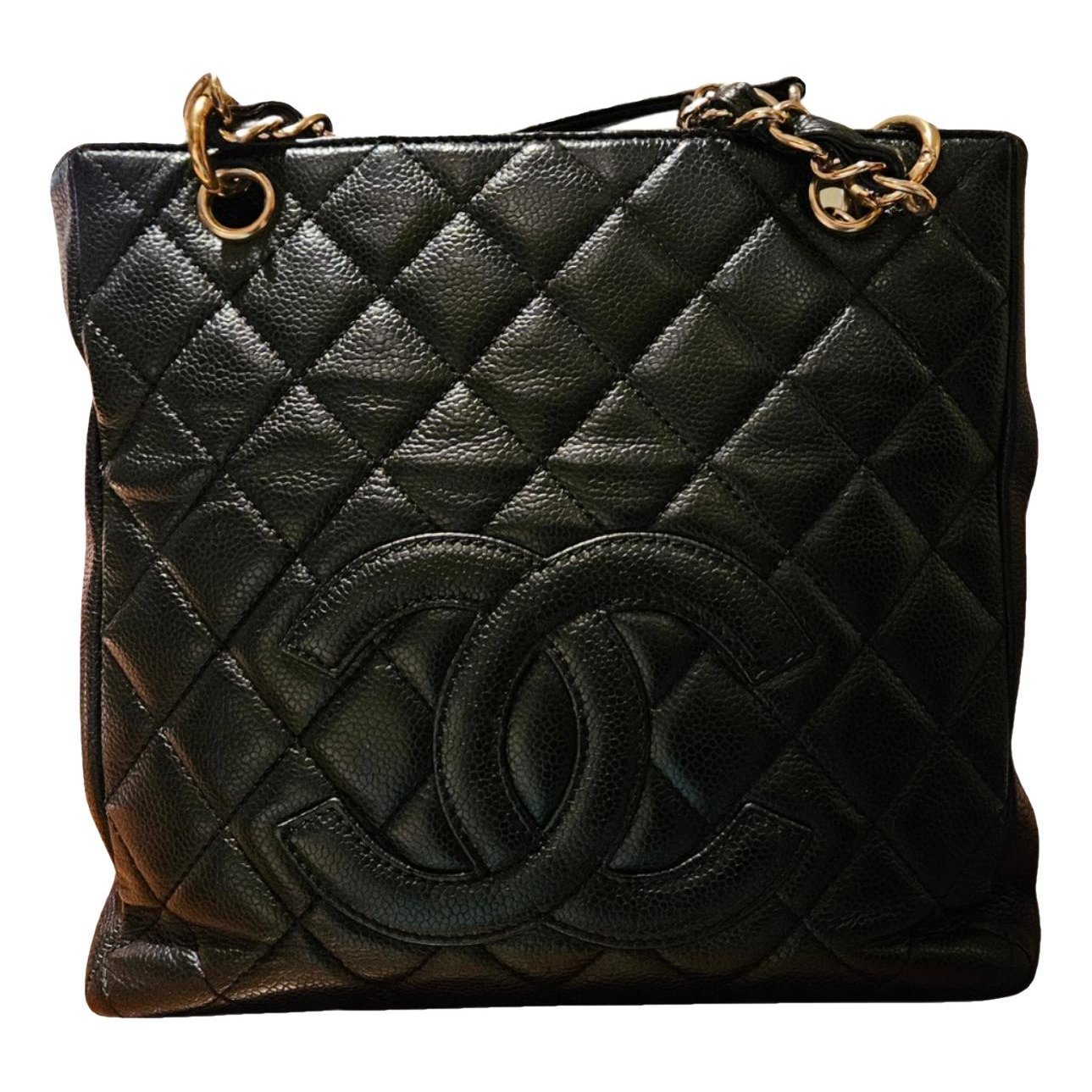 Petite Shopping Tote leather tote