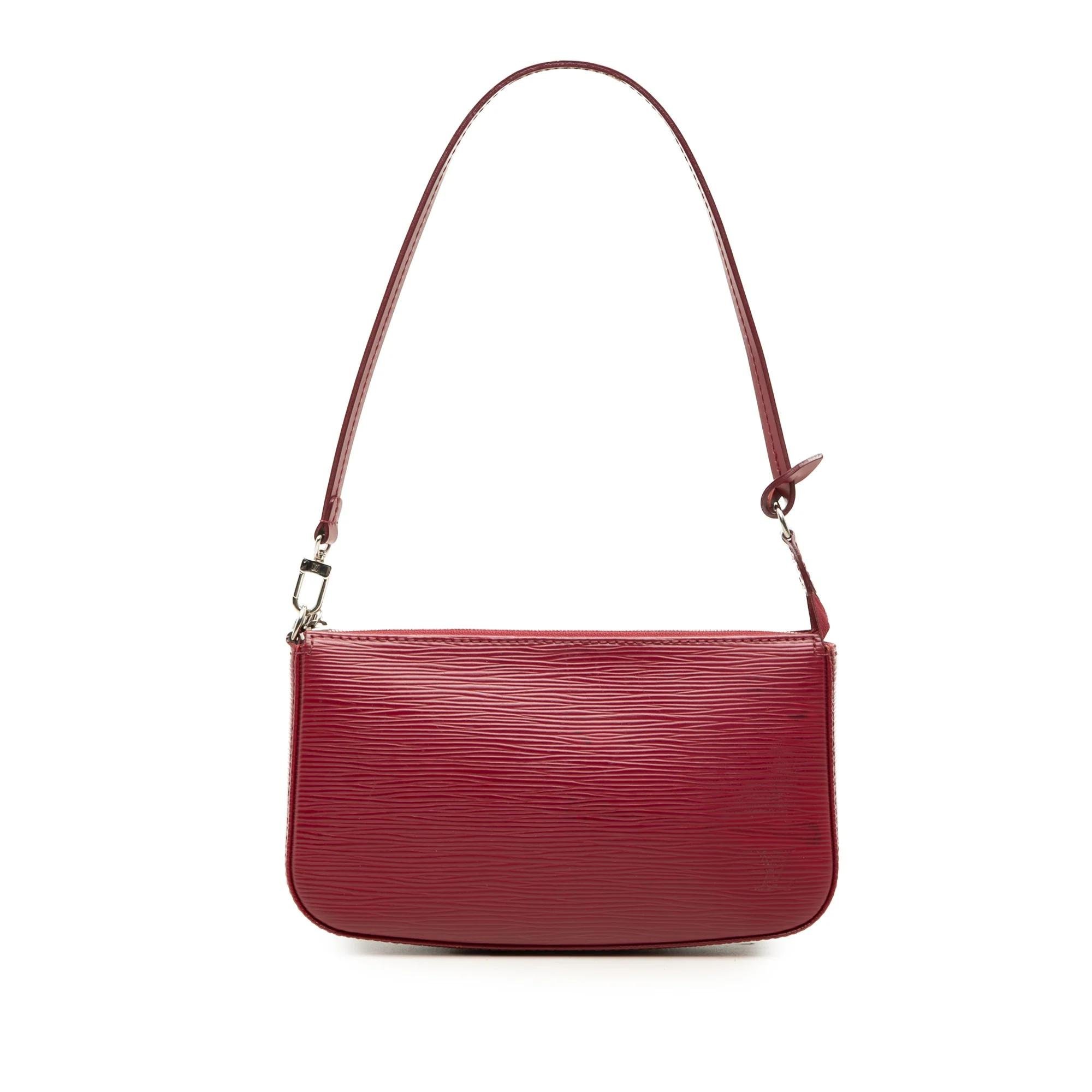 Louis Vuitton Pochette Accessoire leather handbag