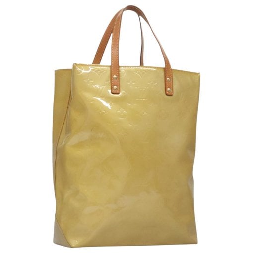 Reade patent leather handbag