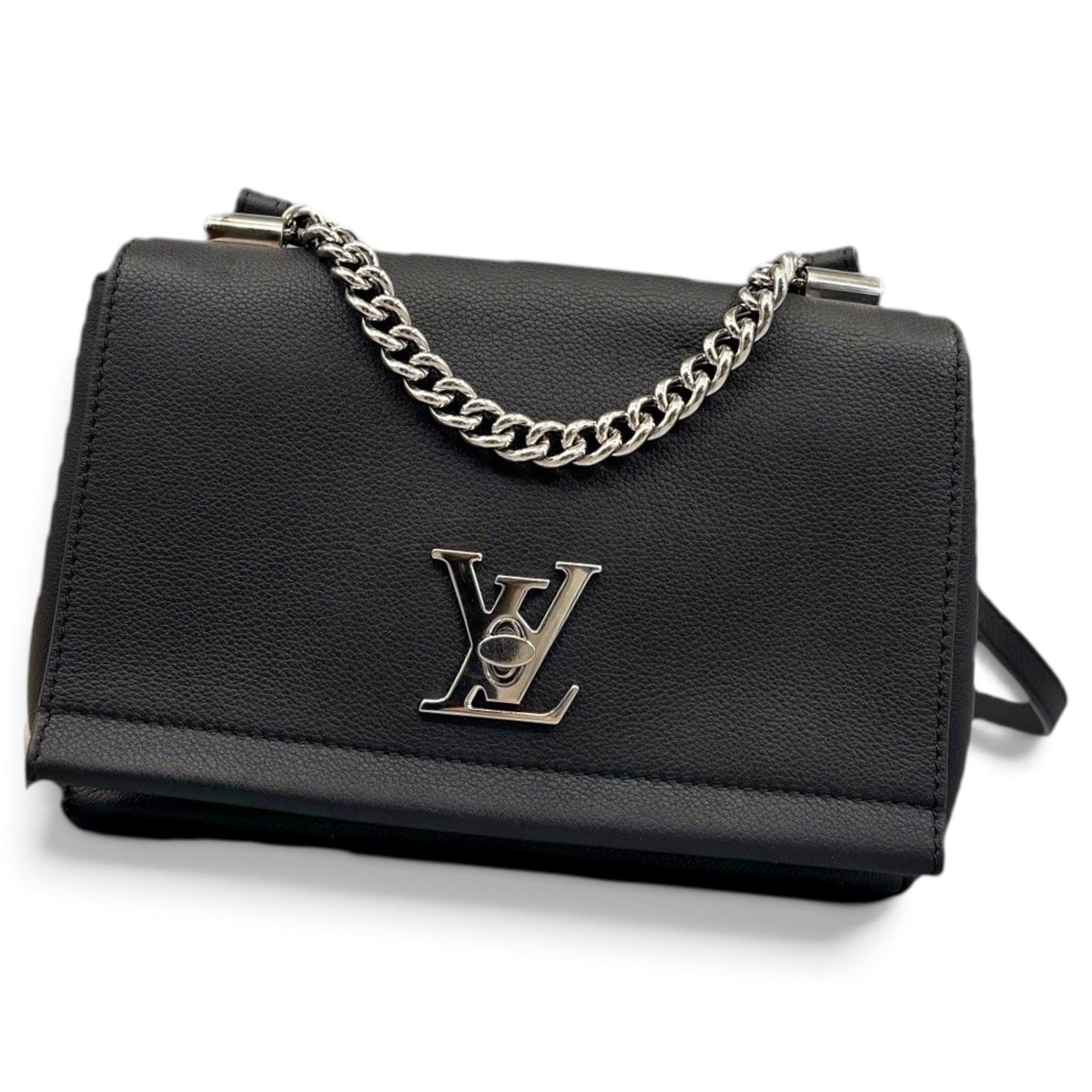 Lockme leather handbag