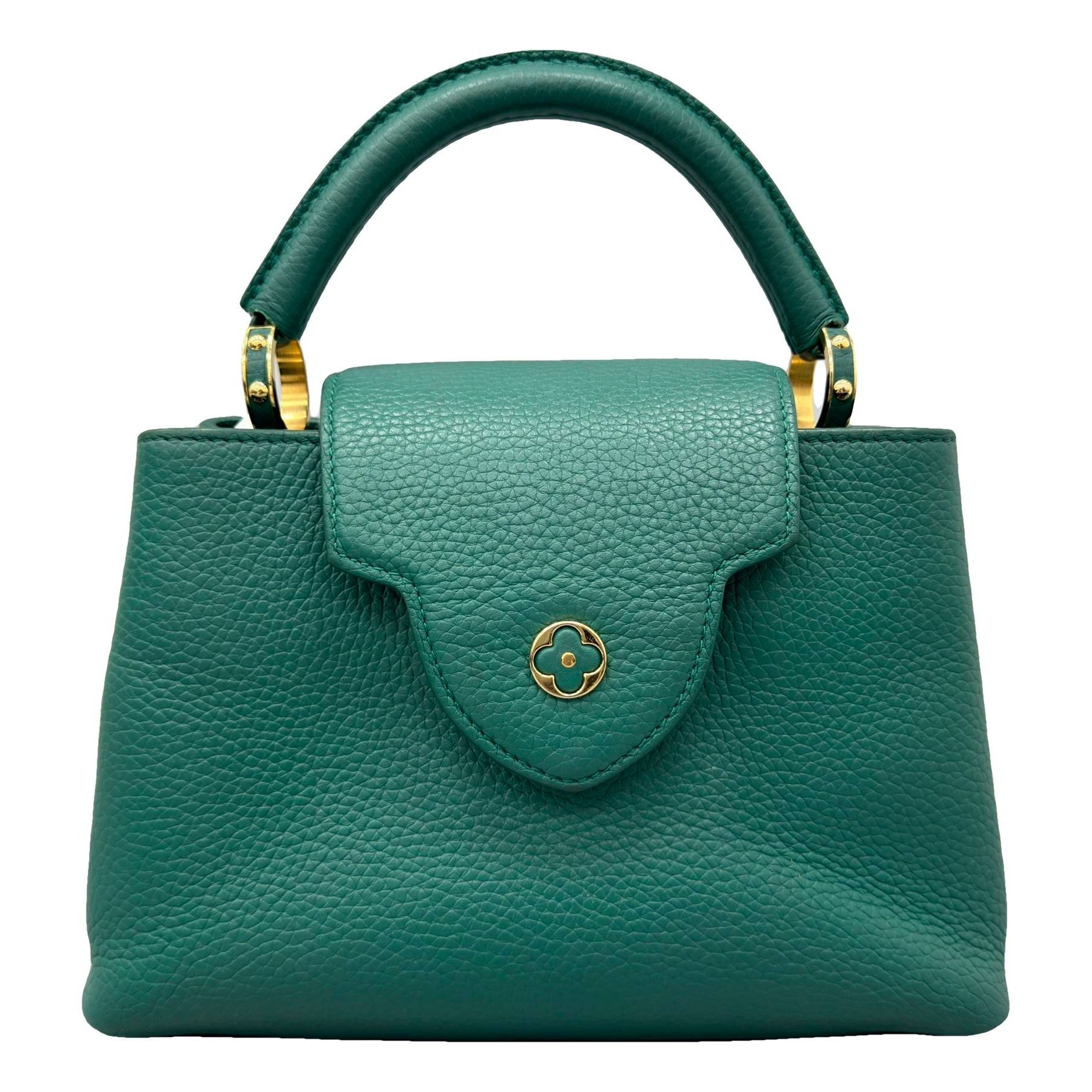 Capucines leather handbag