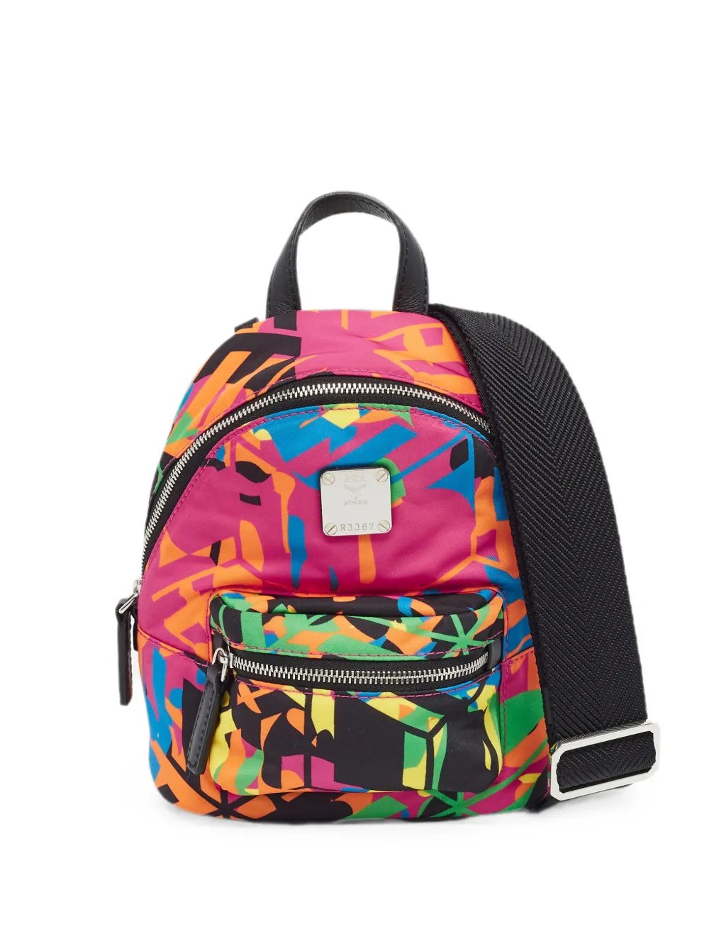 Stark Cubic camouflage crossbody bag