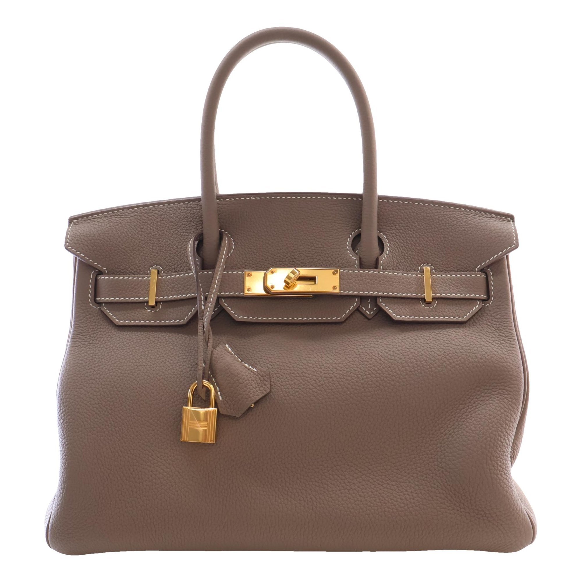 Leather tote