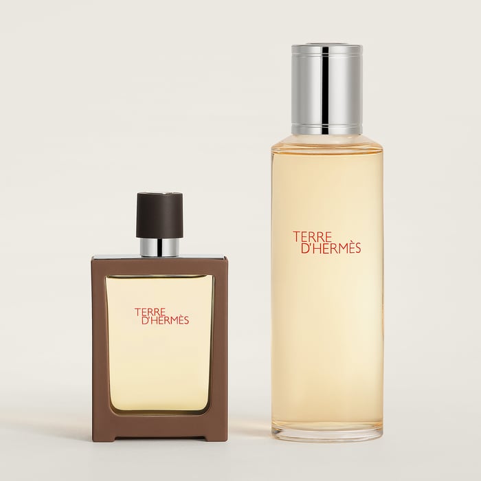 Sans Coloris Terre d'Hermes Eau De Toilette Travel Spray and Refill