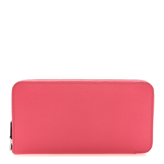 Hermes Epsom Azap Wallet Rose Azalee