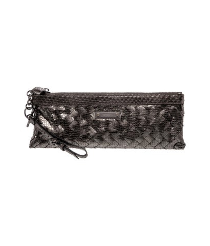 Burberry Snakeskin Clutch
