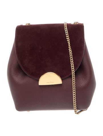 Polene Leather Crossbody Bag