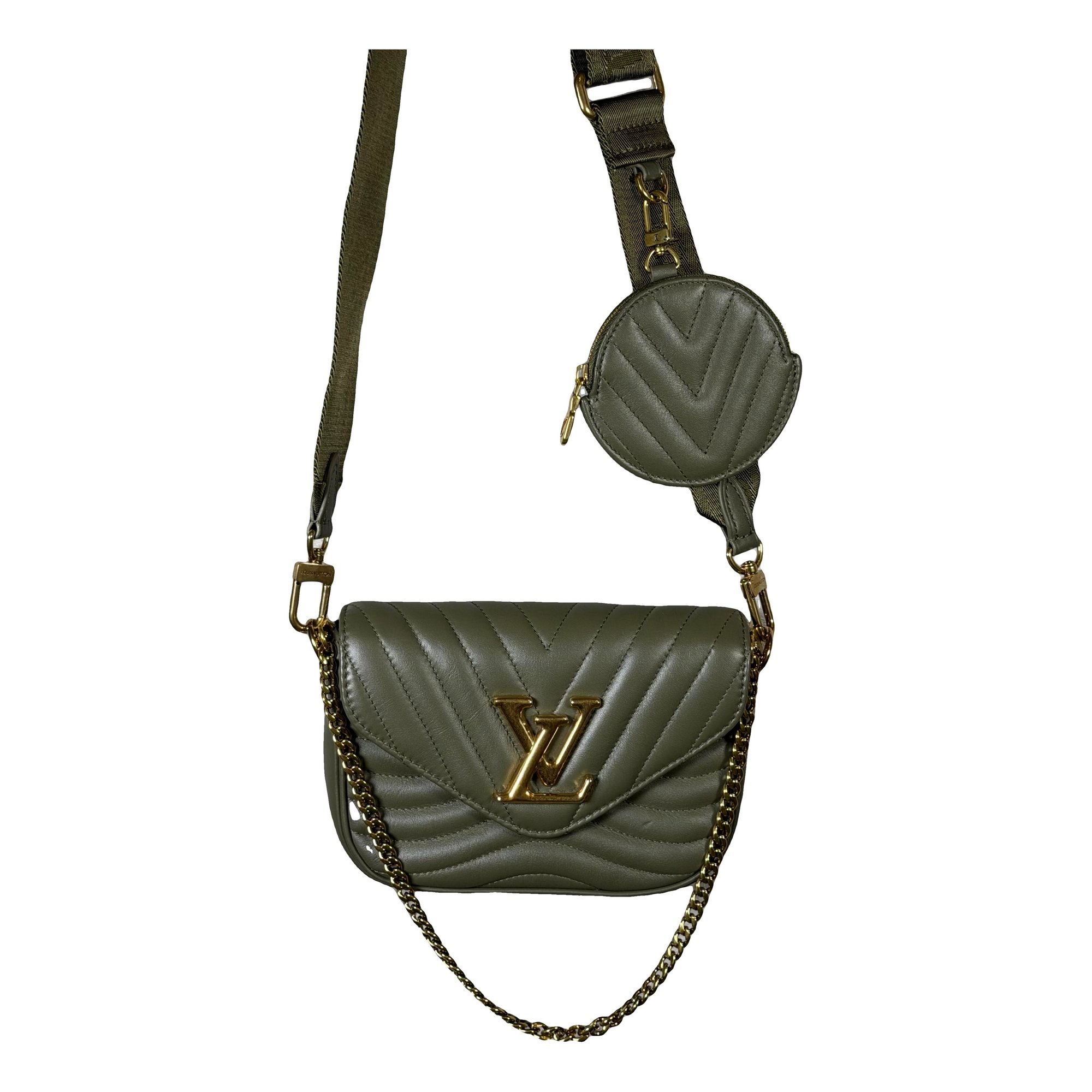 Multi-Pochette New Wave leather handbag