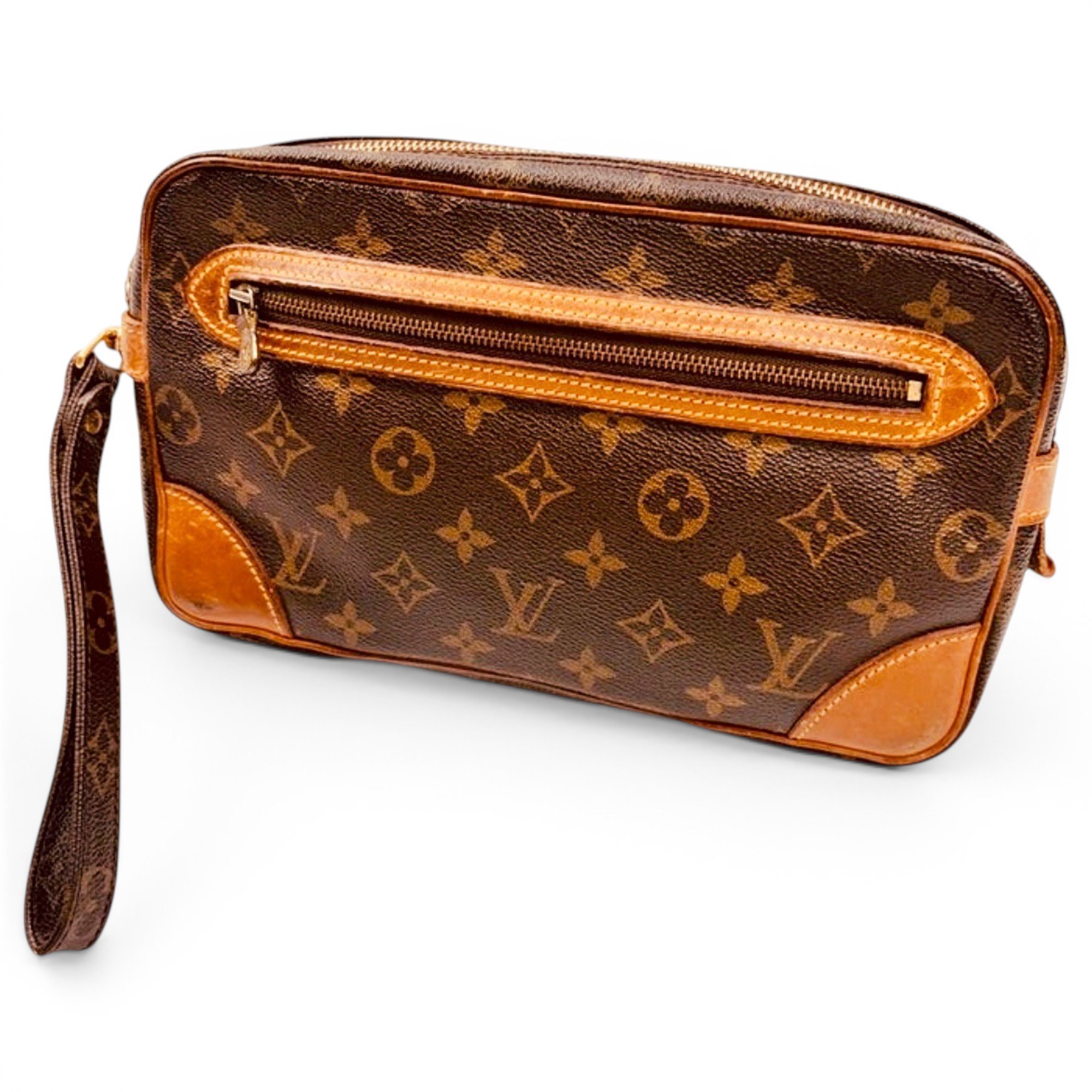 Marly Dragonne cloth clutch bag