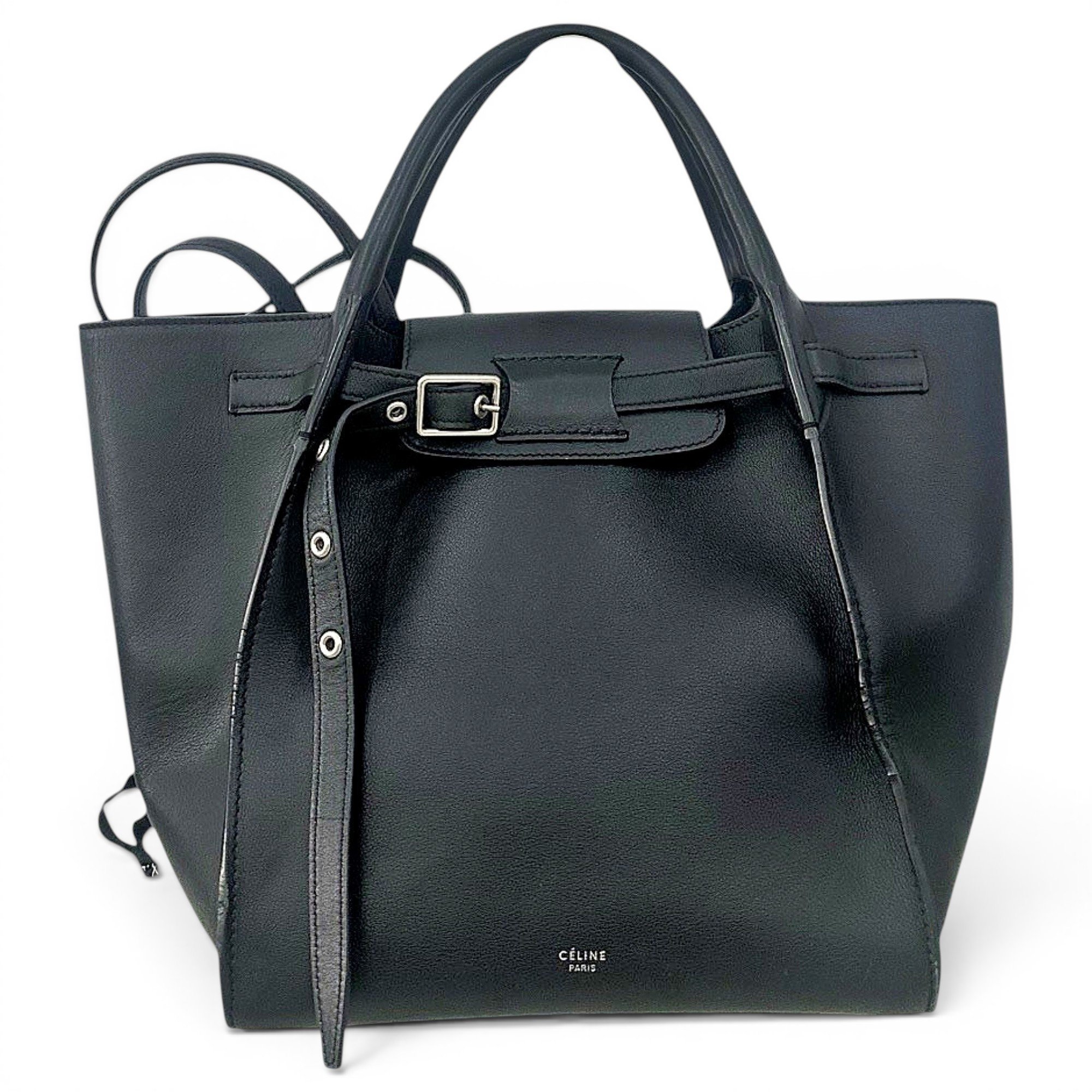 Big Bag leather handbag