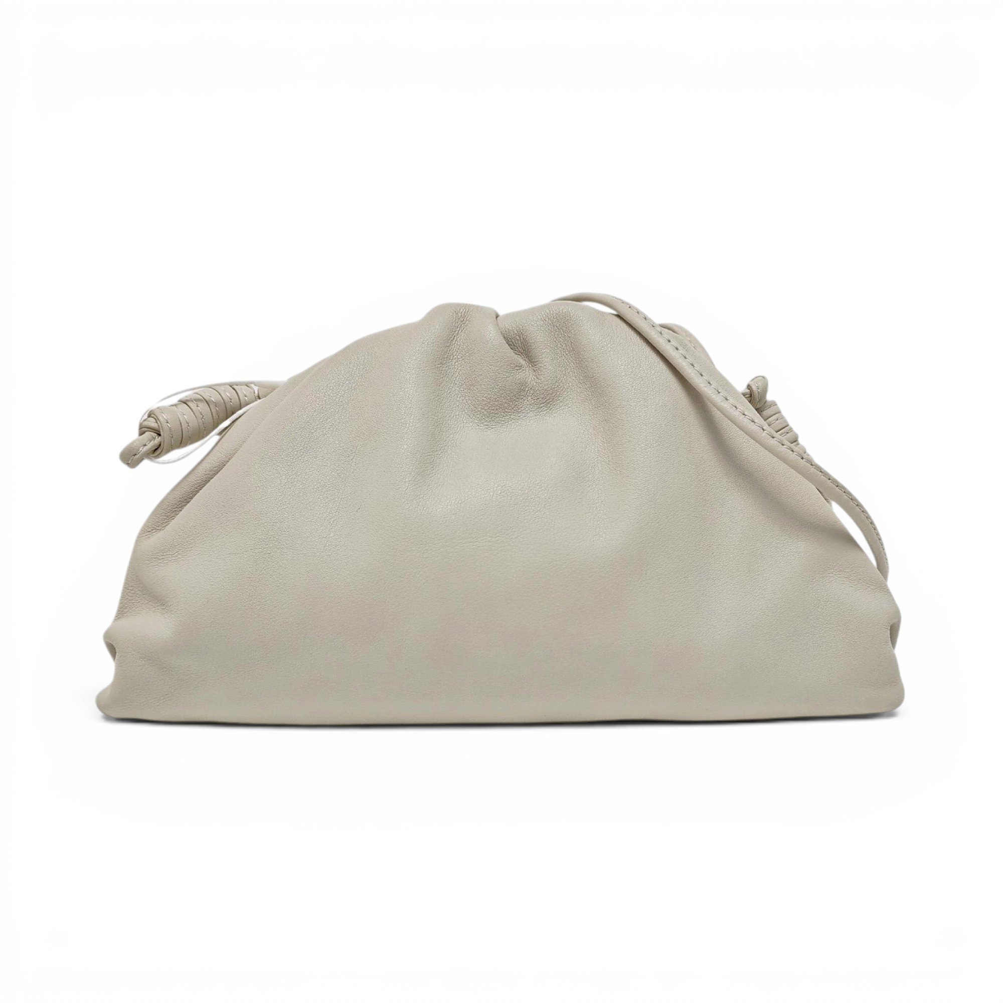 Pouch leather crossbody bag