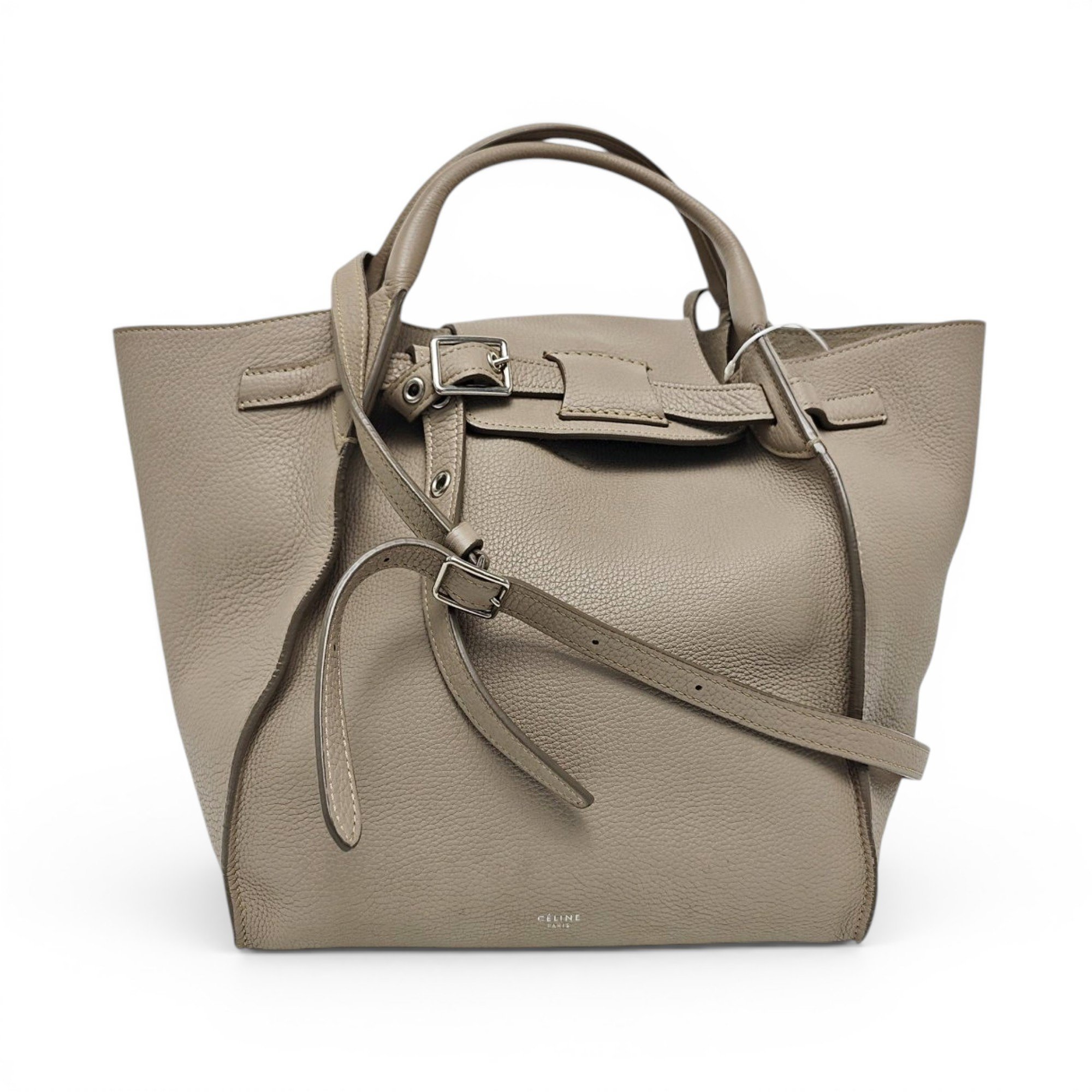 Big Bag leather handbag