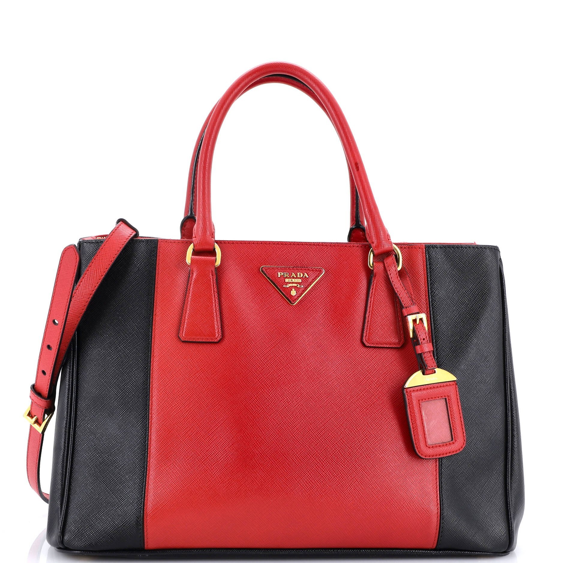 Leather tote