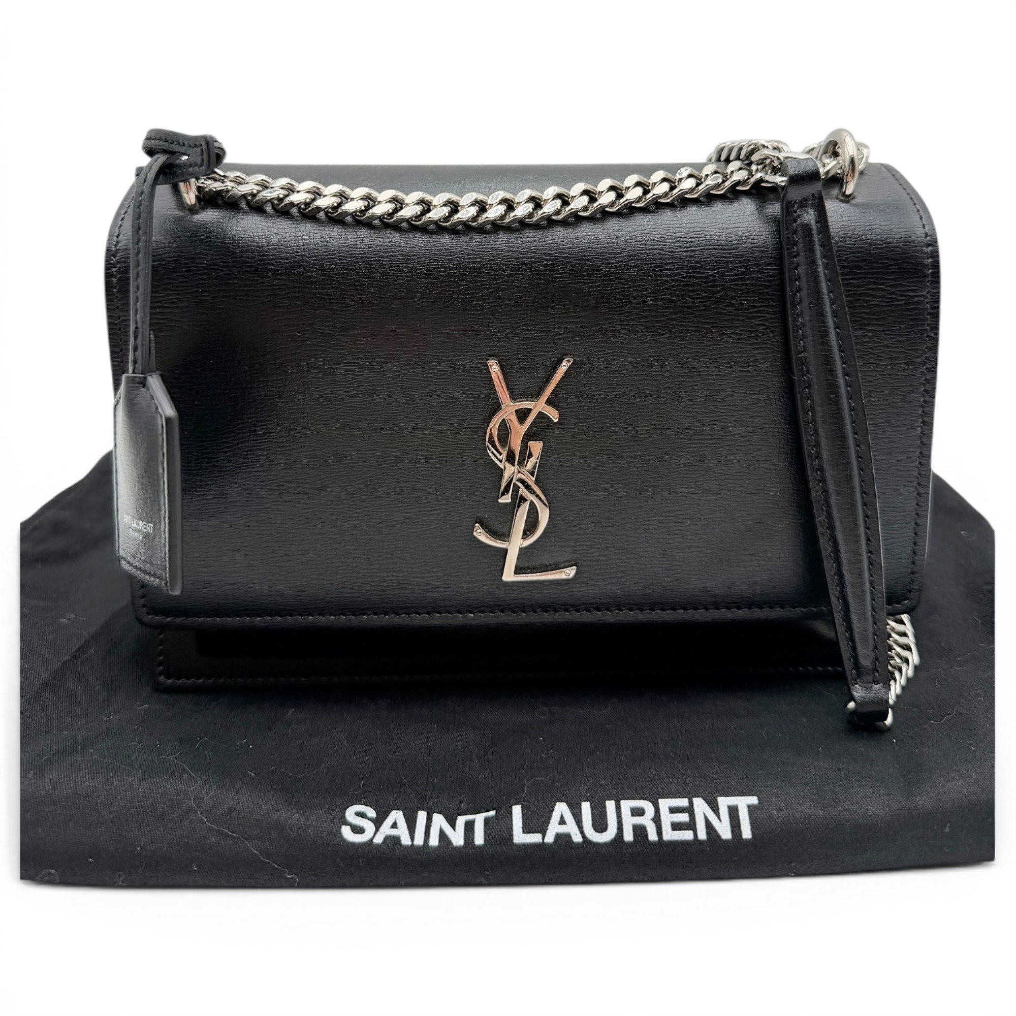 Sunset leather handbag
