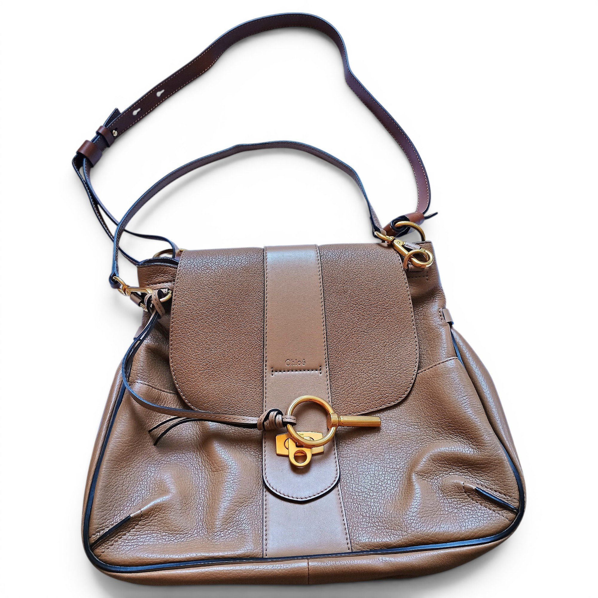 Lexa leather handbag