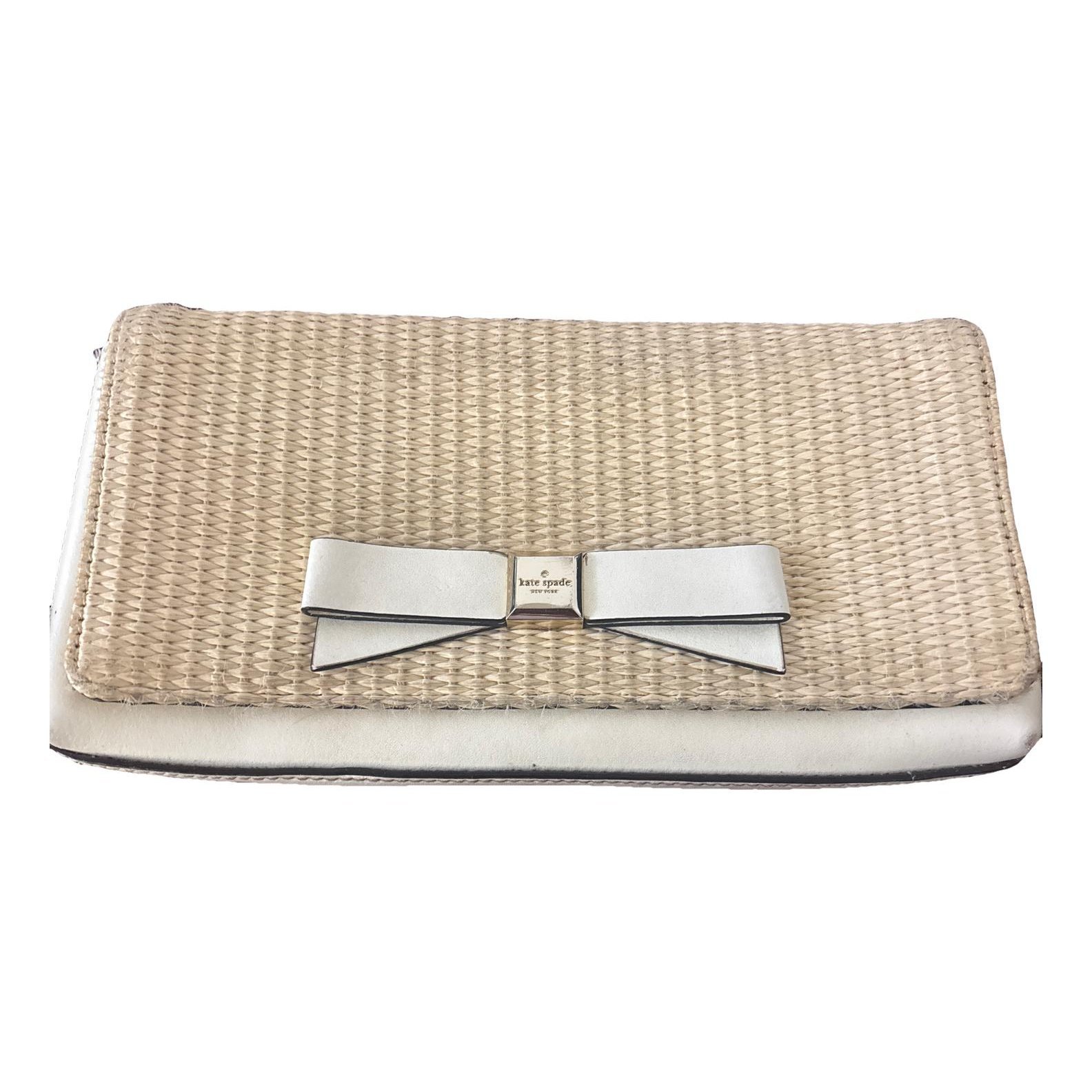Kate Spade Tweed clutch bag