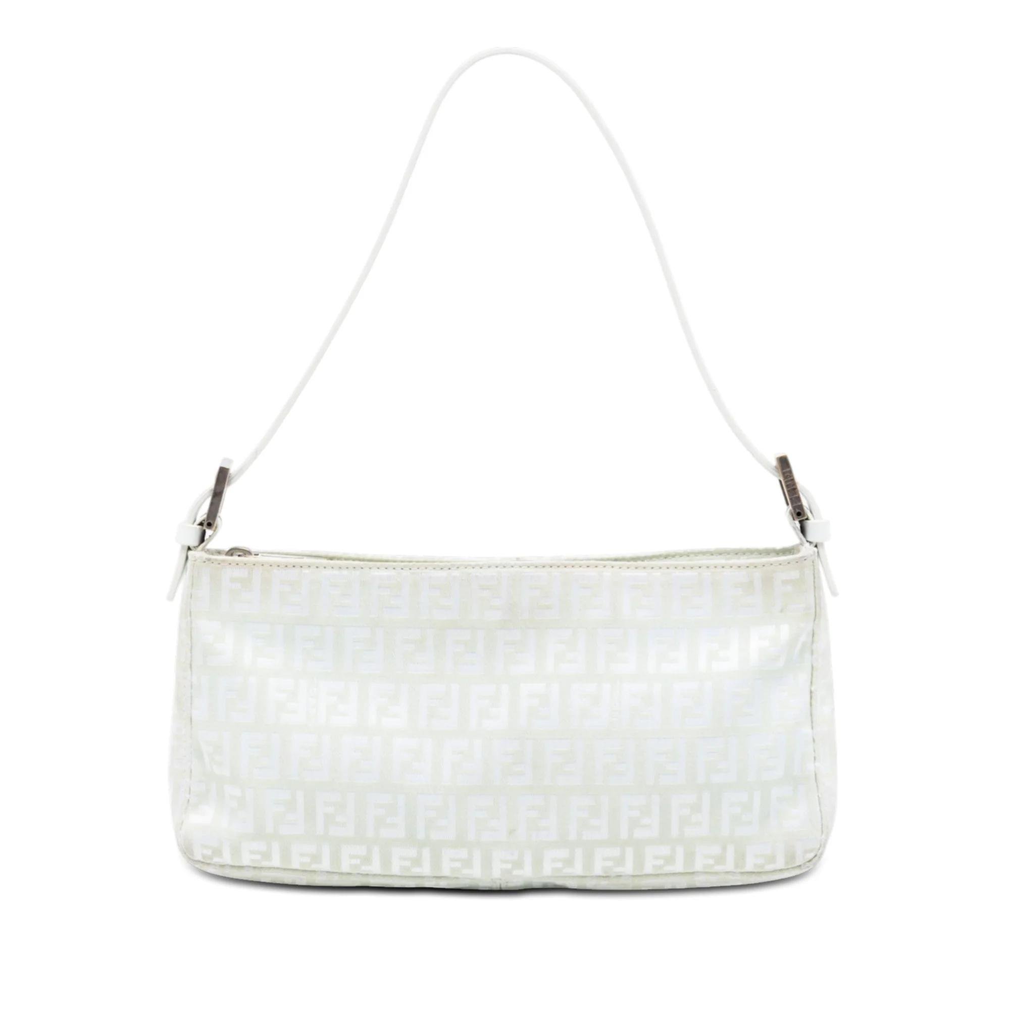 Pocket leather handbag